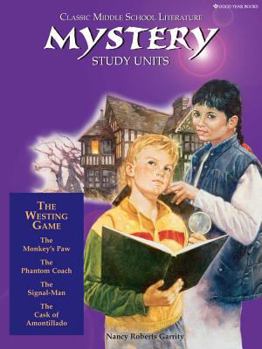 Paperback Mystery Study Units: Classic Middle School Literature Book