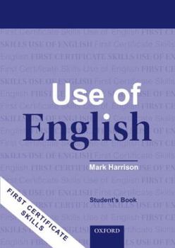 Paperback First Certificate Skills: Use of English, New Edition: Student's Book