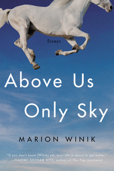 Paperback Above Us Only Sky: Essays Book