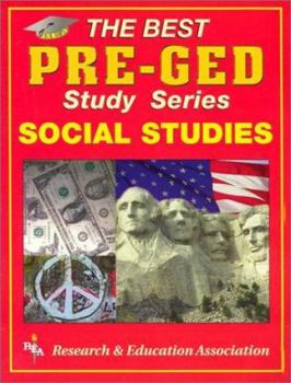 Paperback Pre-GED Social Studies (Rea) -- The Best Test Prep for the GED Book