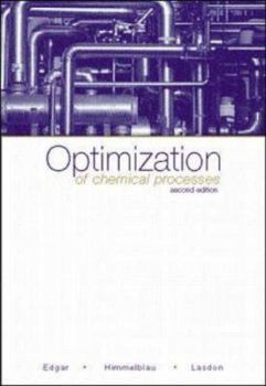Hardcover Optimization of Chemical Processes Book