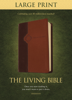 Imitation Leather Living Bible-LIV-Large Print [Large Print] Book