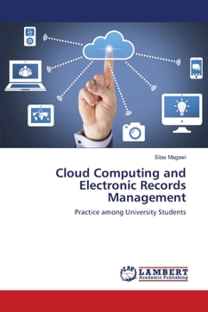 Paperback Cloud Computing and Electronic Records Management Book