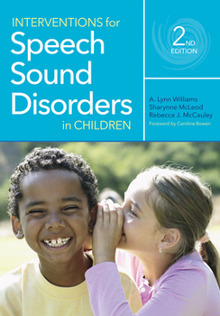 Paperback Interventions for Speech Sound Disorders in Children Book