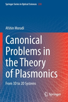Paperback Canonical Problems in the Theory of Plasmonics: From 3D to 2D Systems Book