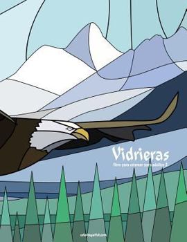 Paperback Vidrieras libro para colorear para adultos 2 [Spanish] Book