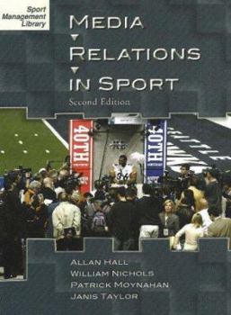 Hardcover Media Relations in Sport Book