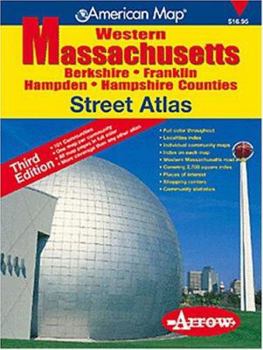 Paperback Western Massachusetts Atlas Book