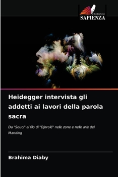 Paperback Heidegger intervista gli addetti ai lavori della parola sacra [Italian] Book