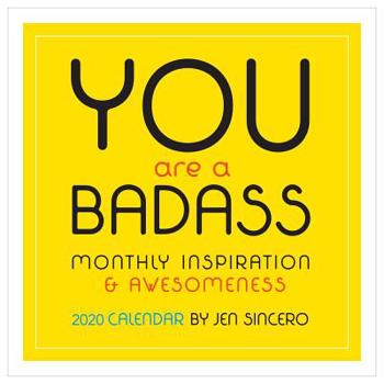 Calendar You Are a Badass 2020 Wall Calendar Book