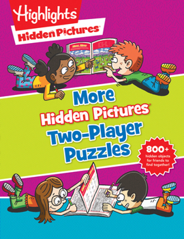 Paperback More Hidden Pictures Two-Player Puzzles Book