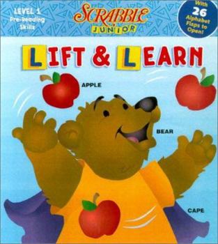 Board book Scrabble Junior Lift 'n Learn from A to Z [With Flaps] Book