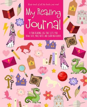 Paperback My Reading Journal: For kids - A guided diary and workbook that helps children track and engage with their daily reading and expand their Book