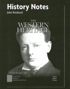 Paperback History Notes for the Western Heritage, Volume 2: TLC Edition: Since 1648 Book