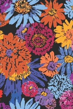 Paperback Evening routine notebook: with floral design Book