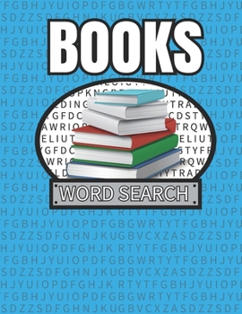 Paperback Books Word Search: 50 Large Print Word Search Puzzles For People Who Love Books Book