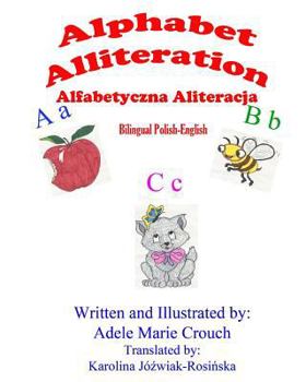 Paperback Alphabet Alliteration Bilingual Polish English [Polish] Book