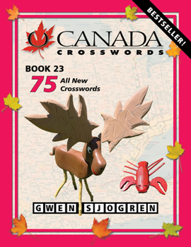 Paperback O Canada Crosswords Book 23 Book