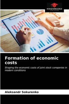 Paperback Formation of economic costs Book