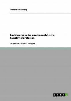 Paperback Einführung in die psychoanalytische Kunstinterpretation [German] Book
