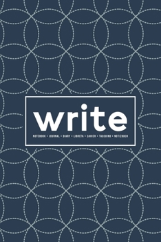Paperback Write: Notebook - Journal - Diary- Libreta - Cahier - Taccuino - Notizbuch: 110 Pages for Writing, Drawing, Sketching & Organ Book