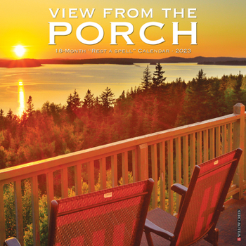 Calendar Porch View 2023 Wall Calendar Book