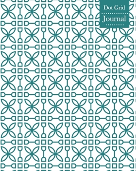 Paperback Dot Grid Journal: Notebook Planner with Geometric Pattern Themed Cover Design Book