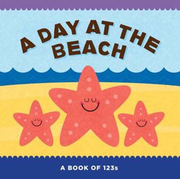 Board book A Day at the Beach: A Book of 123s Book
