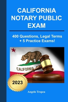 Paperback California Notary Public Exam Book