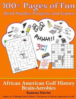 Paperback African American Golf History Brain-Aerobics Book