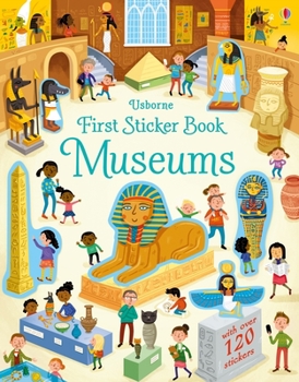 Paperback First Sticker Book Museums Book