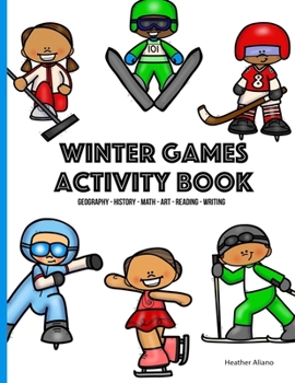 Paperback Winter Games Activity Book for Kids Book