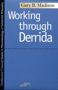 Paperback Working Through Derrida Book