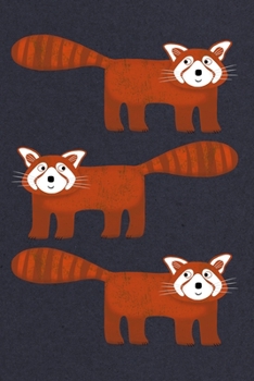 Paperback Weekly Planner: A Week to View Diary and Organiser - Monday Start with Red Panda Cover Art Book