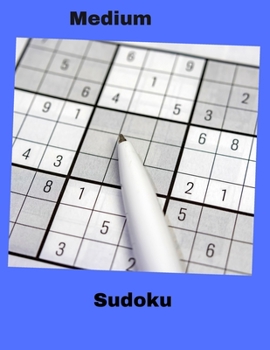 Paperback 200 Medium Sudoku Puzzles To Solve And Relax: Cool gift for for brainiacs. Book