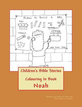 Paperback Children's Bible Stories: Noah Colouring In Book