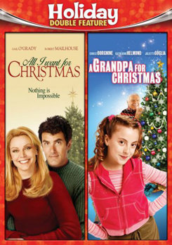 DVD All I Want For Christmas / Grandpa For Christmas Book