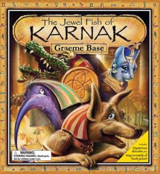 Hardcover The Jewel Fish of Karnak [With Decoder and Map] Book