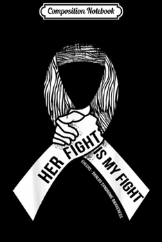 Composition Notebook: Fight Ehlers Danlos Syndrome Zebra Ribbon Journal/Notebook Blank Lined Ruled 6x9 100 Pages