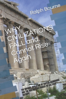 Paperback WHY CIVILIZATIONS FALL And Cannot Rise Again: The Natural Evolution of Capital Economies and the Destructive Forces of Cultural Entropy Book