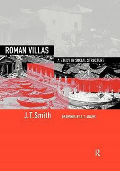 Paperback Roman Villas: A Study in Social Structure Book