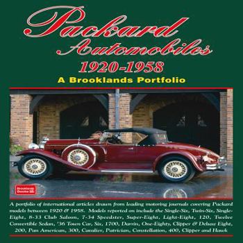 Paperback Packard Automobiles 1920-1958 Book