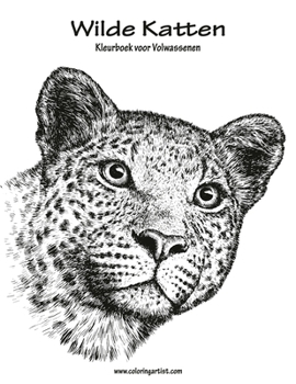 Paperback Wilde Katten Kleurboek voor Volwassenen 1 [Dutch] Book