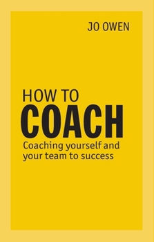 Paperback How to Coach (Book) Book