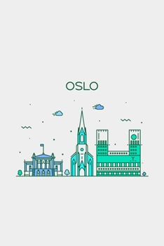 Oslo Minimalist Travel Notebook [Lined] [6x9] [110 pages]