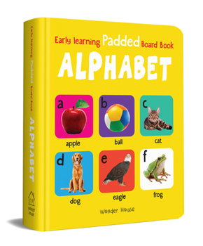 Board book My Early Learning Padded Book of Alphabet Book