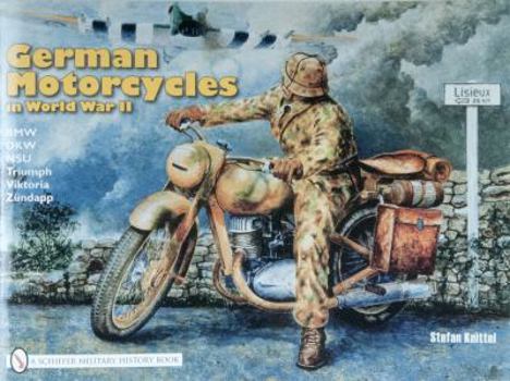 Paperback German Motorcycles in World War II Book