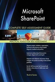 Paperback Microsoft SharePoint Complete Self-Assessment Guide Book