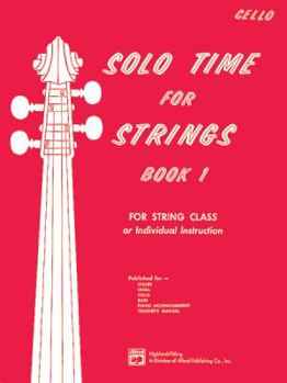 Paperback Solo Time for Strings, Book 1 Book