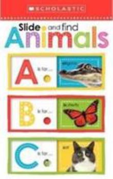 Slide and Find Animals ABC - Book  of the Slide and Find